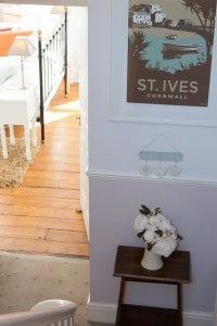 Hallway with St Ives picture